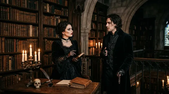 goth pick up lines