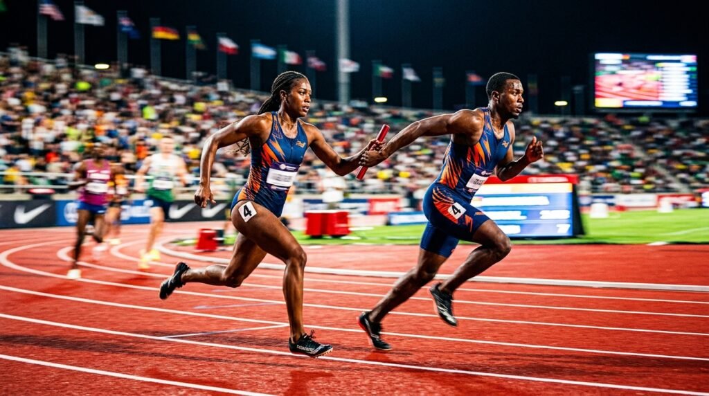 Track Pick Up Lines for Relay Team Energy