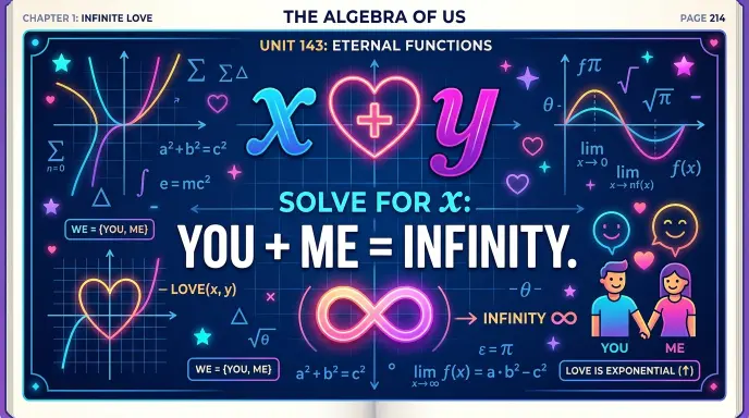 Algebra-Inspired Math Rizz Lines