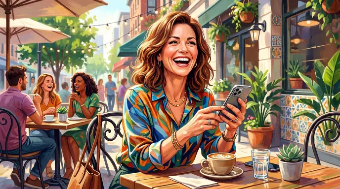 Funny Pick Up Lines for Older Women Over Text