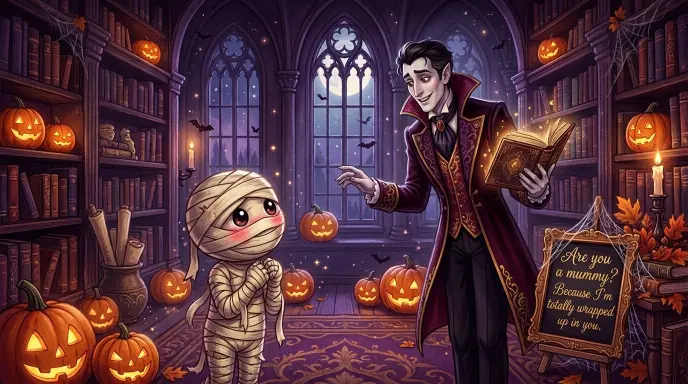 Clever and Witty Halloween Pickup Lines
