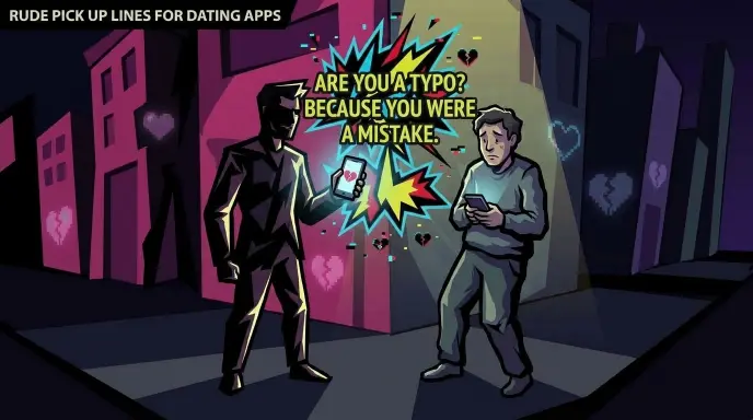 Rude Pick Up Lines for Dating Apps